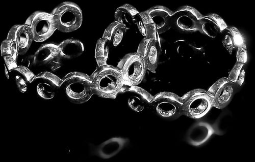 DHRUV GEMS DG 0036 Ladies Silver Earring, Design : Stylish Elegant