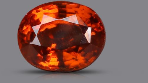 TGM 0132 Orangle Oval Hessonite Gemstone 10.72*8.60mm