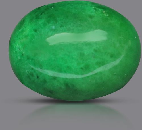 TGM 0591 Green Jade Oval Gemstones for Jewelry Making