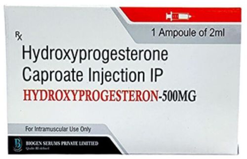 Hydroxyprogesterone Caproate Injection, Form : Liquid, Purity : 99%