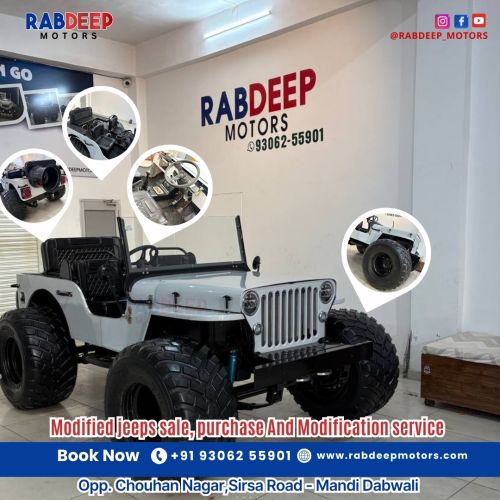 Modified Jeeps Car Seats