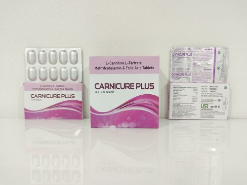 L-Carnitine Methylcobalamin Folic Acid, Grade Standard : Pharm Grade