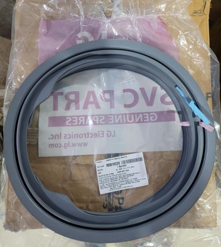Rubber LG Front Load Washing Machine Gasket, Color : Black