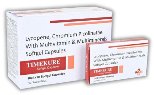 Timekure Lycopene Multivitamin Multimineral Softgel Capsules