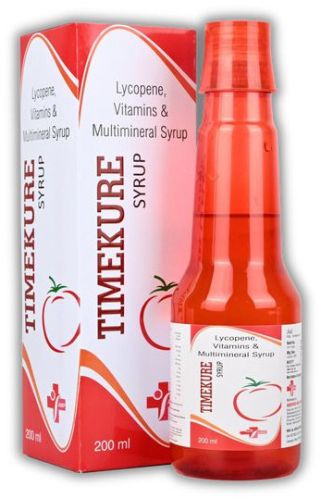 Timekure Lycopene Multivitamin Multiminrels Syrup