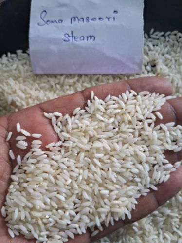 Medium Grain Sona Masoori Steam Rice, Packaging Size : 25Kg, 50Kg
