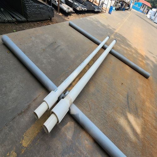 Plastic UPVC Borewell Column Pipes, Shape : Round