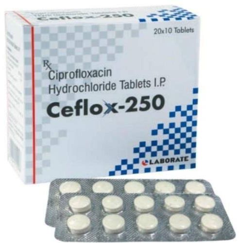 Ceflox 250mg Ciprofloxacin Hydrochloride Tablets