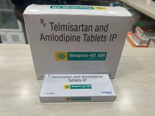 Venpress 40 Am Telmisartan Amlodipine Tablets for Hypertension Treatment