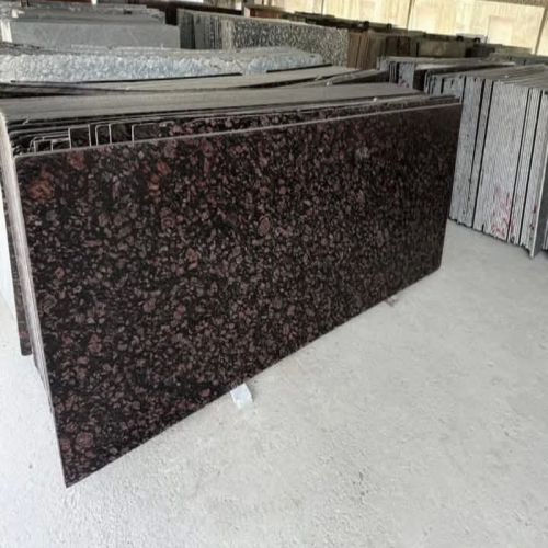 Polished Commando Brown Marble Slab Standard for Construction
