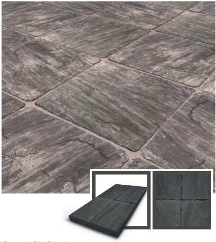 Polished Imperial Black Sandstone Slab Standard for Construction