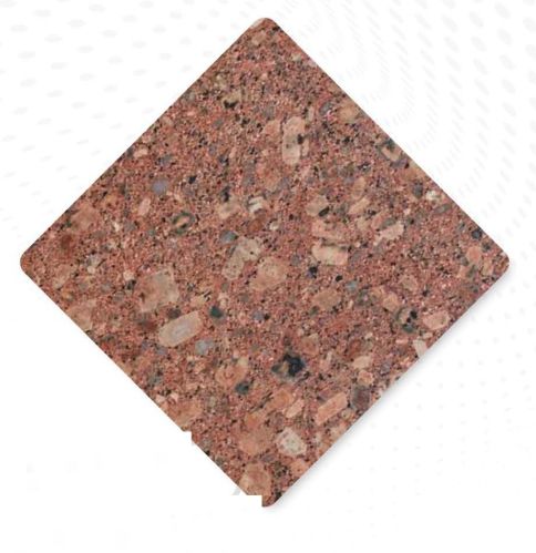 Polished Indian Copper Silk Granite Slab Standard for Construction