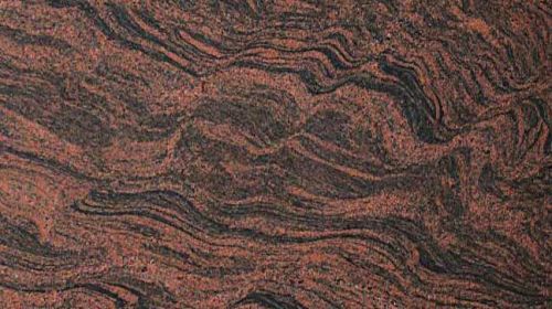 Polished Indian Multicolor Red Granite Slab Standard for Construction