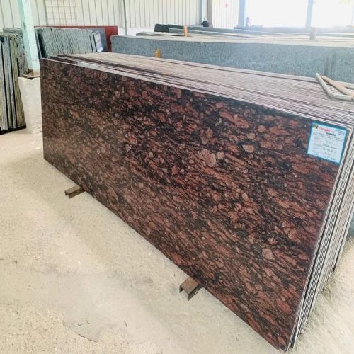 Polished Paradiso Brown Marble Slab 10 Ft * 3 Ft for Construction