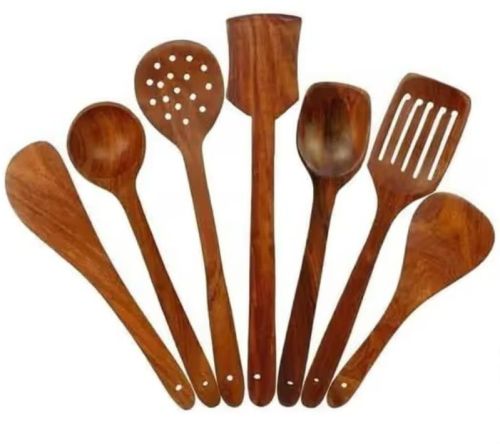 Wooden Cooking Spatula Set