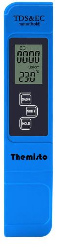 Themisto TDS-40 TDS Meter, Color : Blue