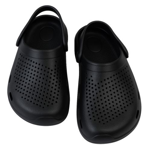EVA Black Daily Wear Unisex Clogs Us 6-9