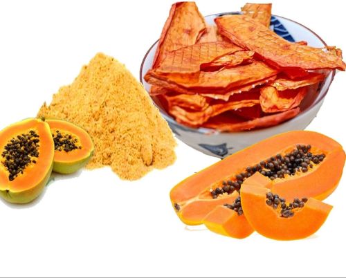 Dehydrated Papaya Powder, Color : Yellow, Certification : FSSAI