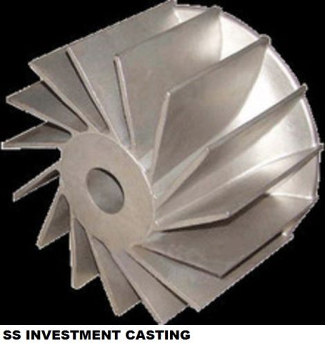 Polished Pump Impellers Stainless Steel Investment Casting
