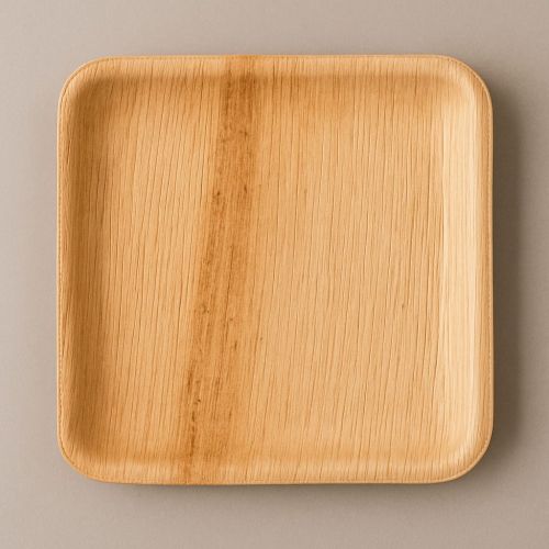 10 Inch Square Areeca Leaf Plate