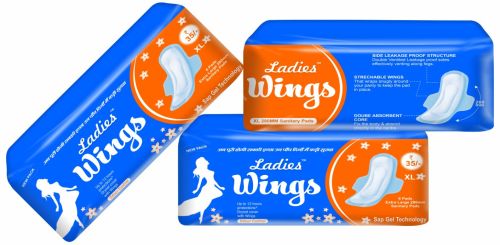 Sanitary Pads, Packaging Type : White for Menstrual Hygiene Purposes.