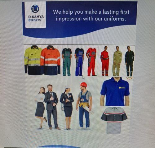 Polyester Corporate Uniforms, Sleeve Type : Half Sleeves