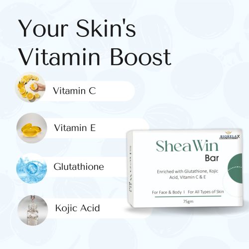 Botanical Extracts Sheawin Soap Vitamin C & E