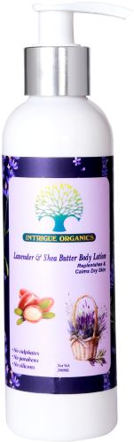 Lavender & Shea Butter Body Lotion, Packaging Size : 200 Ml