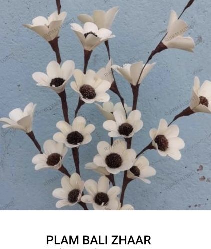 Silk Handmade Artificial Sunflower Stick, Color : Off White, Brown