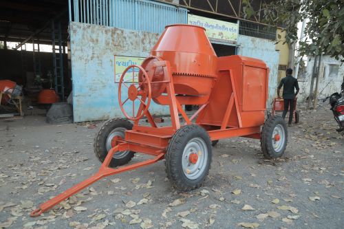 Diesel Engine Cement Concrete Mixer, Brand Name : Bajrang