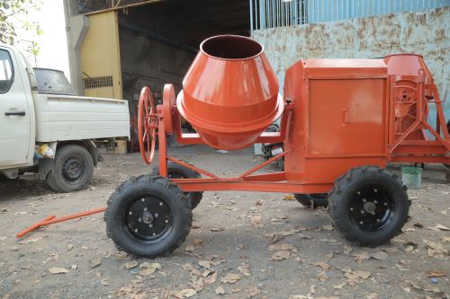 Mini Cement Concrete Mixer Machine, Brand Name : Bajrang