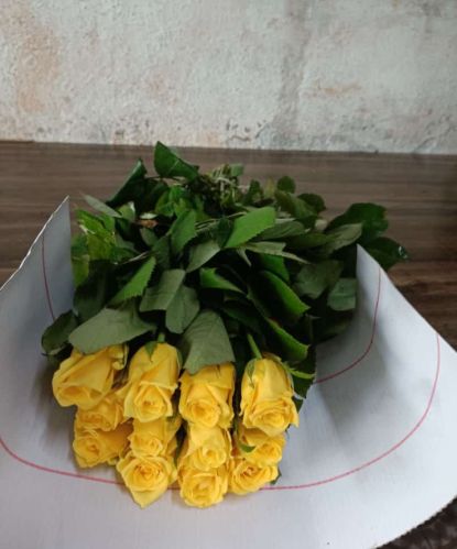 Fresh Yellow Rose, Brand Name : Govind Spiritual Flowers