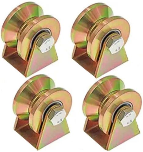 Polished Stainless Steel Gate Roller Wheel, Brand Name : RADHE