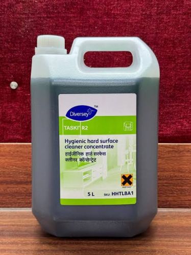 Diversey Taski R2 Hard Surface Cleaner 5 Ltr Can, Form : Imported