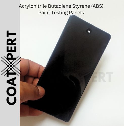 ABS Black Plastic Paint Testing Panel 150X75X2mm
