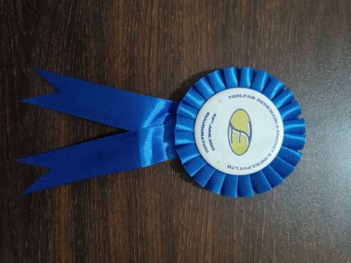 Polyester Ribbon Badges