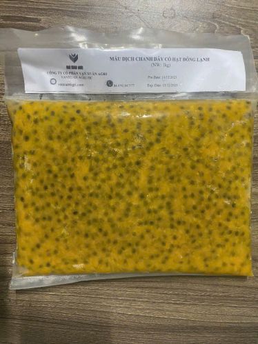 Frozen Passion Fruit Pulp with Seed