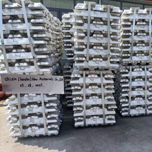 Aluminium Antimony Lead Ingots, Packaging Type : Grey