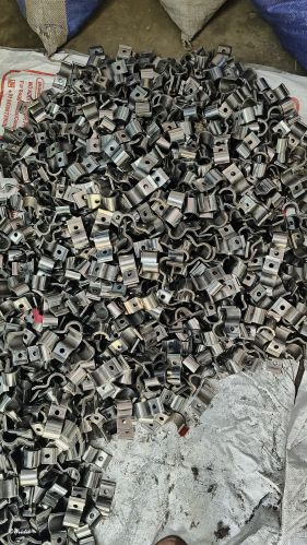 SS304 Silver Anodize SS 304 Pipe Clamp