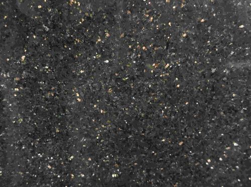 Bush Hammered Black Galaxy Granite Slabs Multisizes
