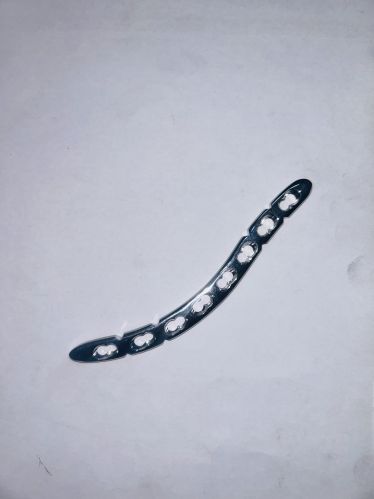 Polished Titanium S Clavicle Plate, Brand Name : Yaduvanshi