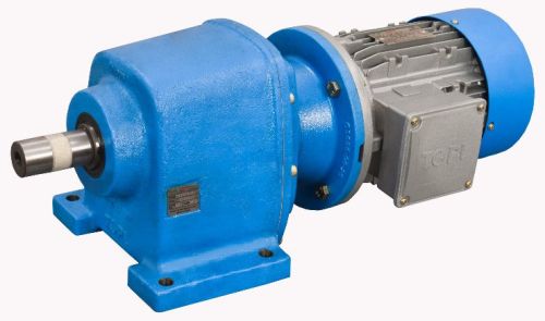 Electric Coated Cast Iron Semi Automatic Inline Helical Geared Motor