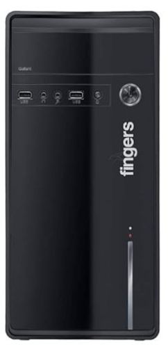 Fingers Cabinets with SMPS Gallant C4, Color : Black