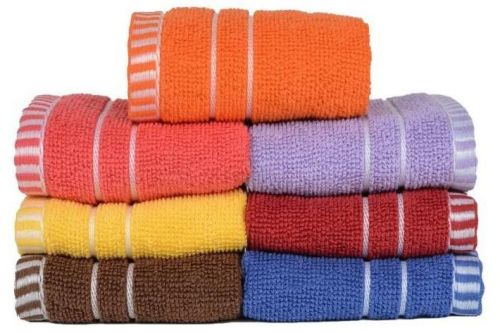 Cotton Plain Classic Face Towel 25x25, Brand Name : Hudson