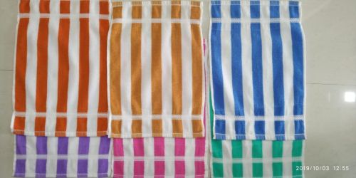 Cotton Minister Stripe Hand Towel 33x50, Gender : Unisex