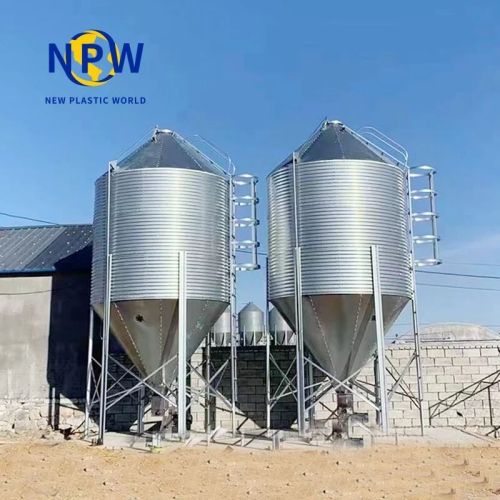 Galvanized Steel Chicken Feed Silo