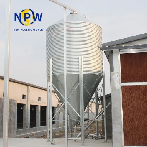 Smart Chicken Feed Silo: Automated Feeding Systems for Poultry Farms