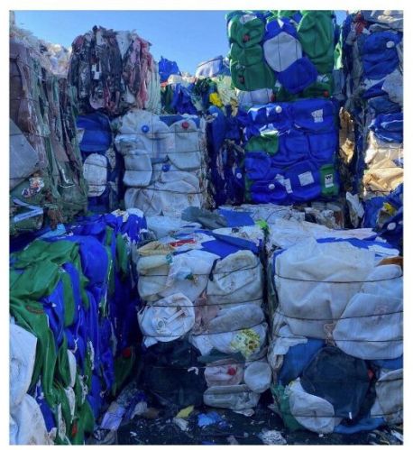 HDPE Plastic Scrap, Condition : Waste, Packaging Type : Gunny Bag