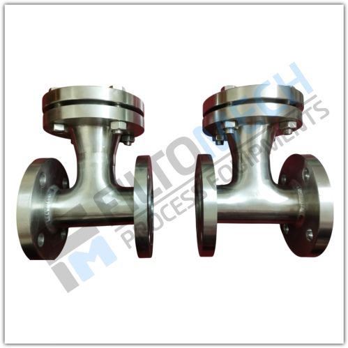 Cast Iron T Strainer, Handle Material : Stainless Steel for Industrial