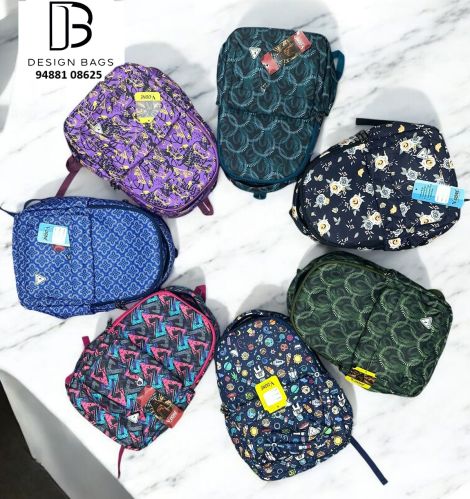 Printed Polyester College Bags Medium, Age : Adult